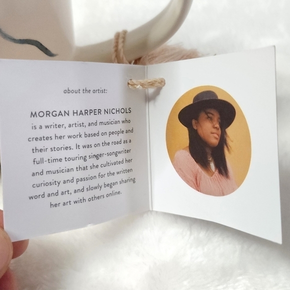 Morgan Harper Nichols Fringe Keep Looking Stoneware Coffee Cup Mug 11 Oz - Picture 14 of 14